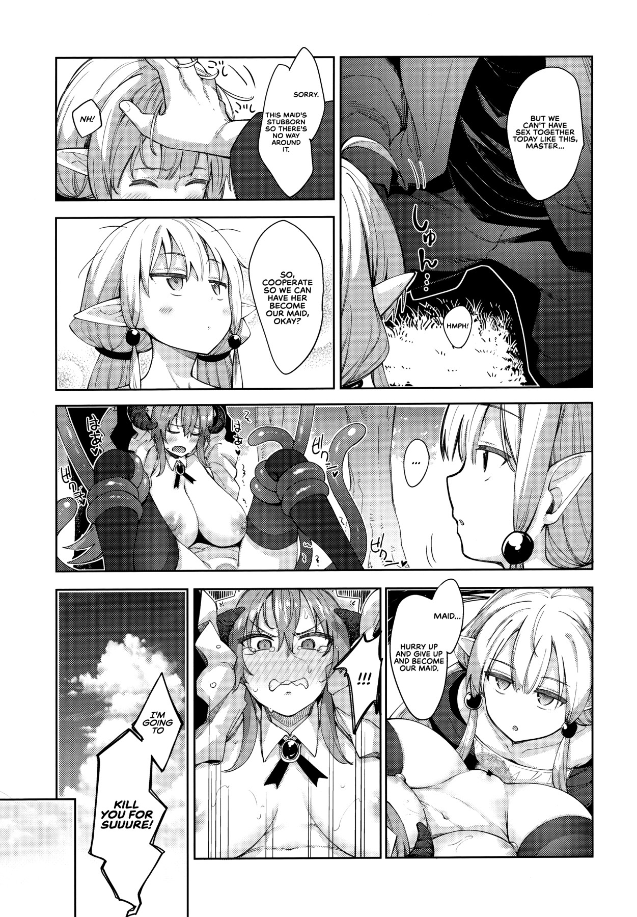 Hentai Manga Comic-I Went to Another World, so I Think I'll Use All of My Magic for Perverted Things III-Read-10